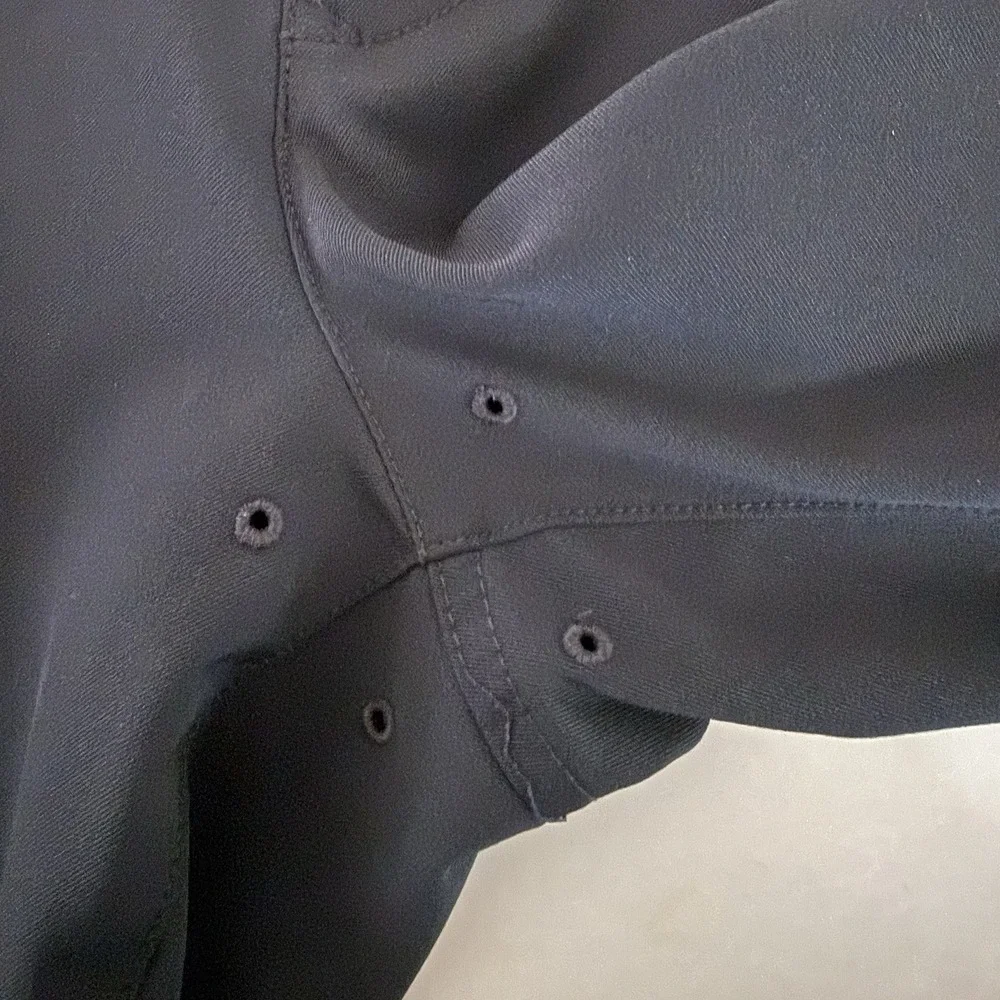 Bonobos Golf Shorts Mens 34 Black 8in Inseam Flat Front Zip Pocket
